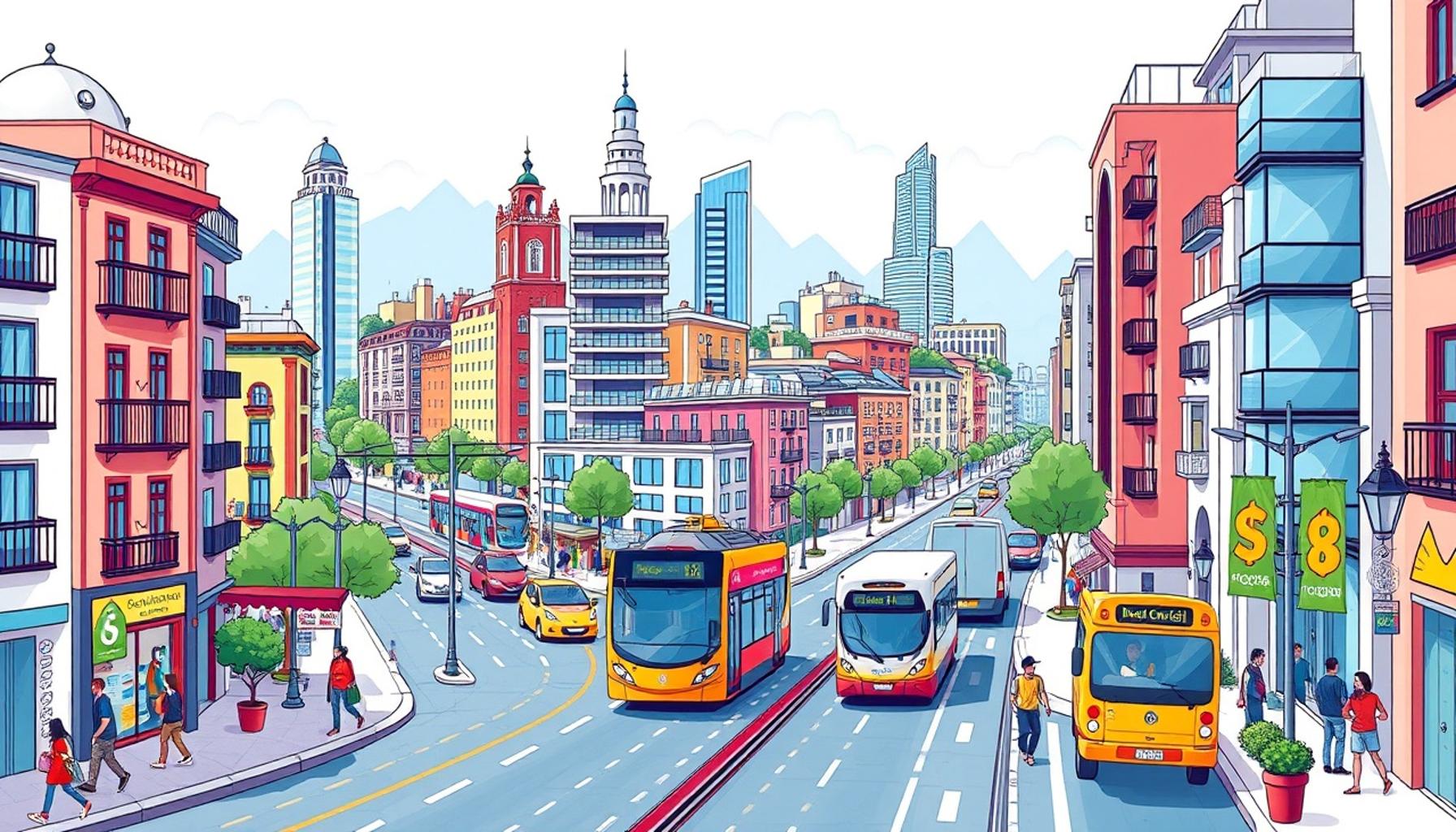 Soluciones de ciudades inteligentes para la movilidad sostenible en las grandes ciudades españolas