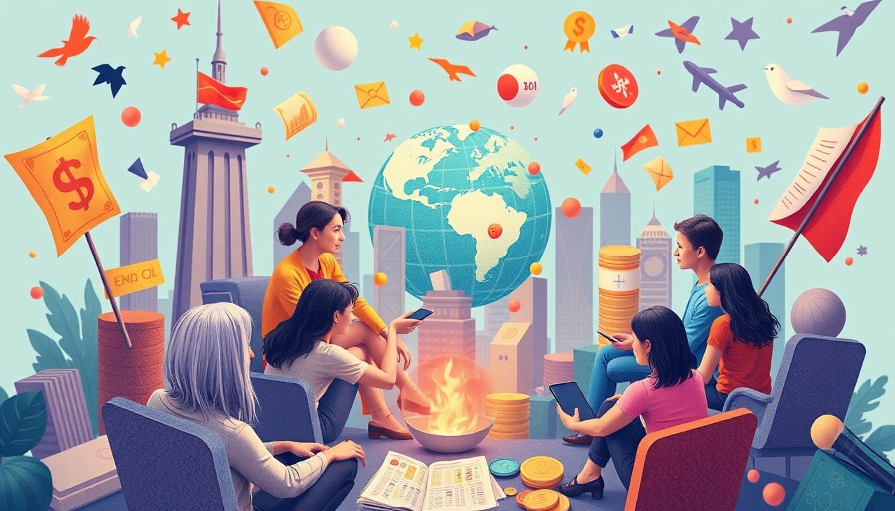 La evolución de las redes sociales como herramientas de integración cultural global